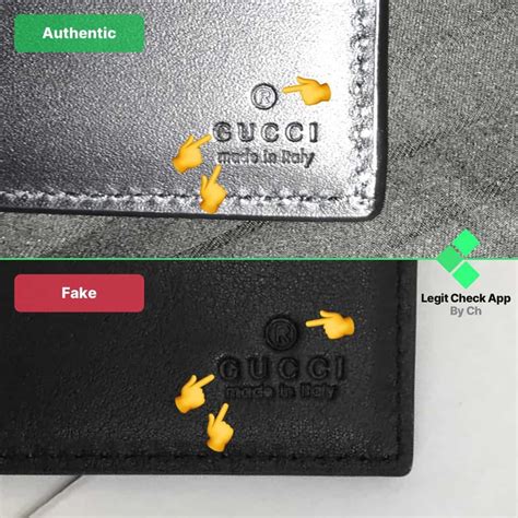 how to tell if gucci wallet is fake|real gucci men's wallet.